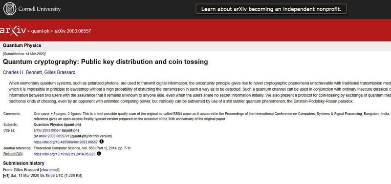  从海中奇遇起步；量子先驱改写计算安全规则。 IT技术