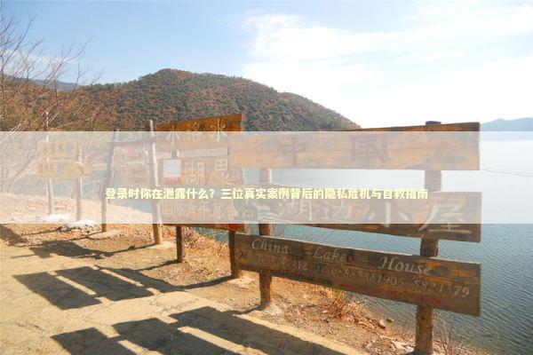 登录时你在泄露什么？三位真实案例背后的隐私危机与自救指南 IT技术